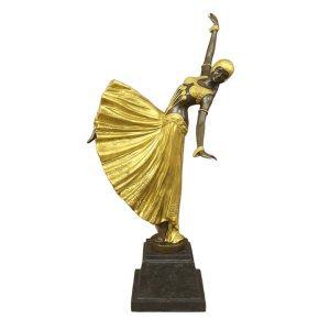 Demetre Chiparus (1886-1947) (after) - Tétris - Art Deco Dancer