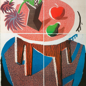 David Hockney (1937) - "Fiesta, 1988"